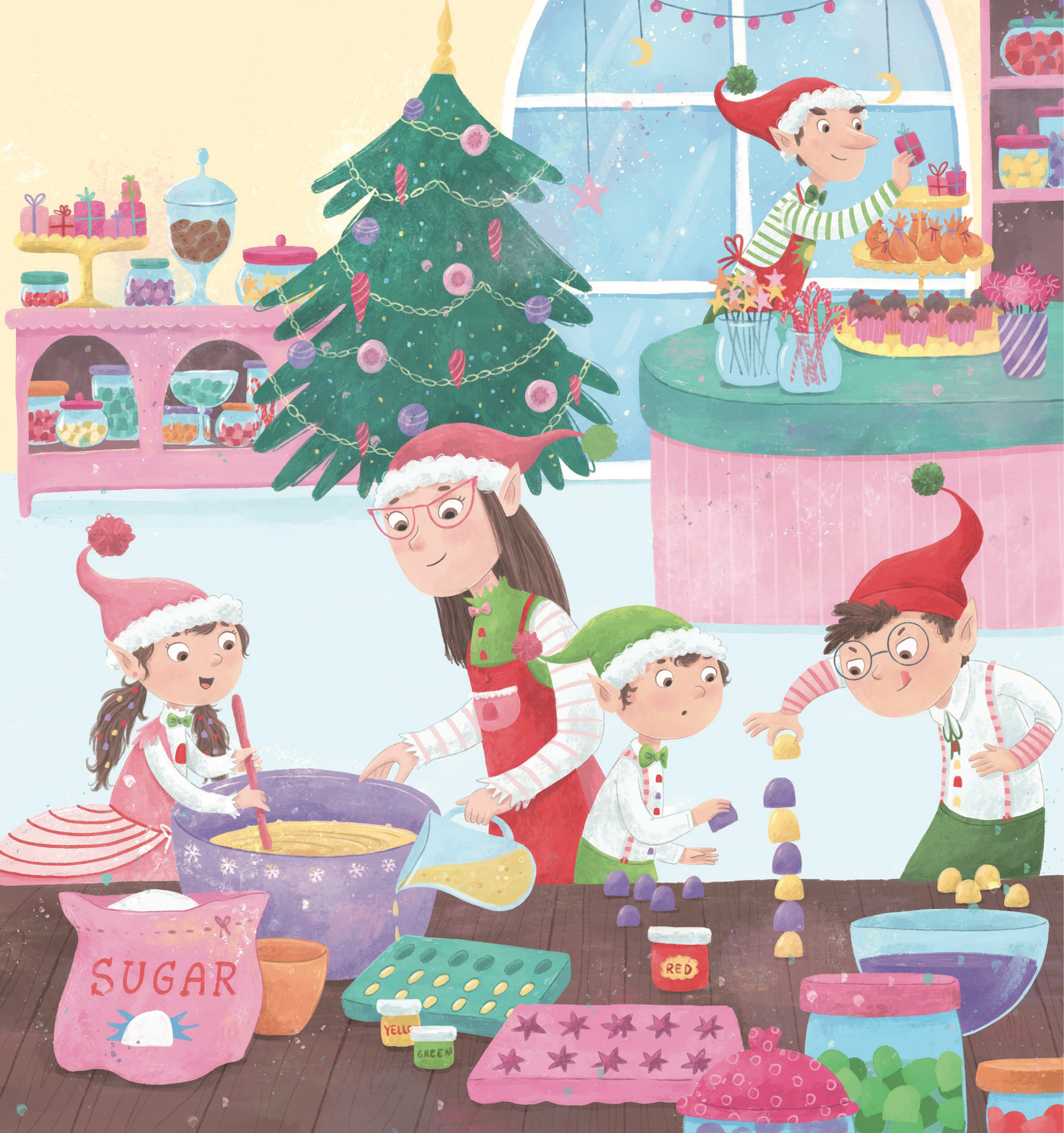 The Grateful Gumdrop Tree Storybook + Gumdrop Tree