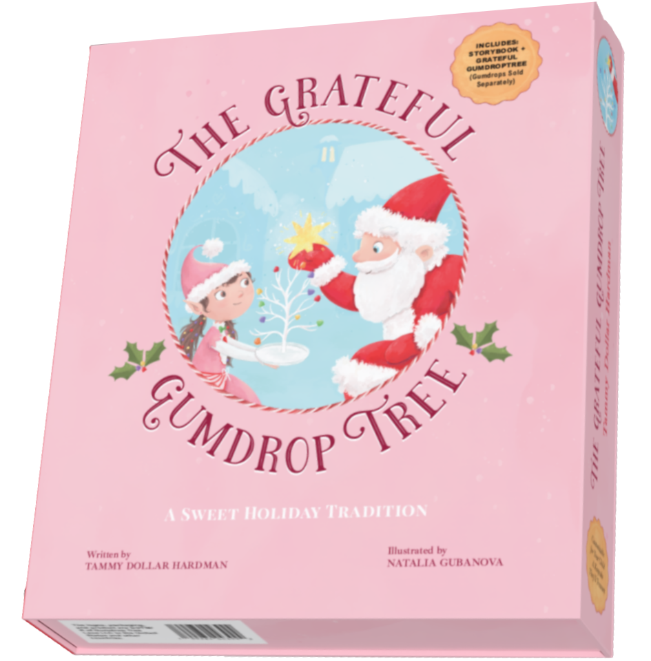 The Grateful Gumdrop Tree Hardcover Book + Gumdrop Tree Bundle