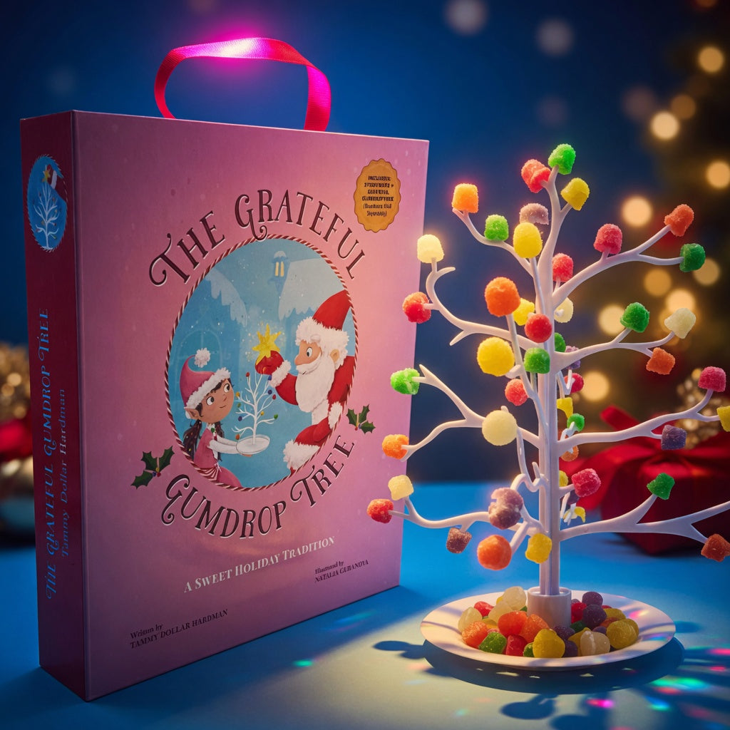 The Grateful Gumdrop Tree Storybook + Gumdrop Tree