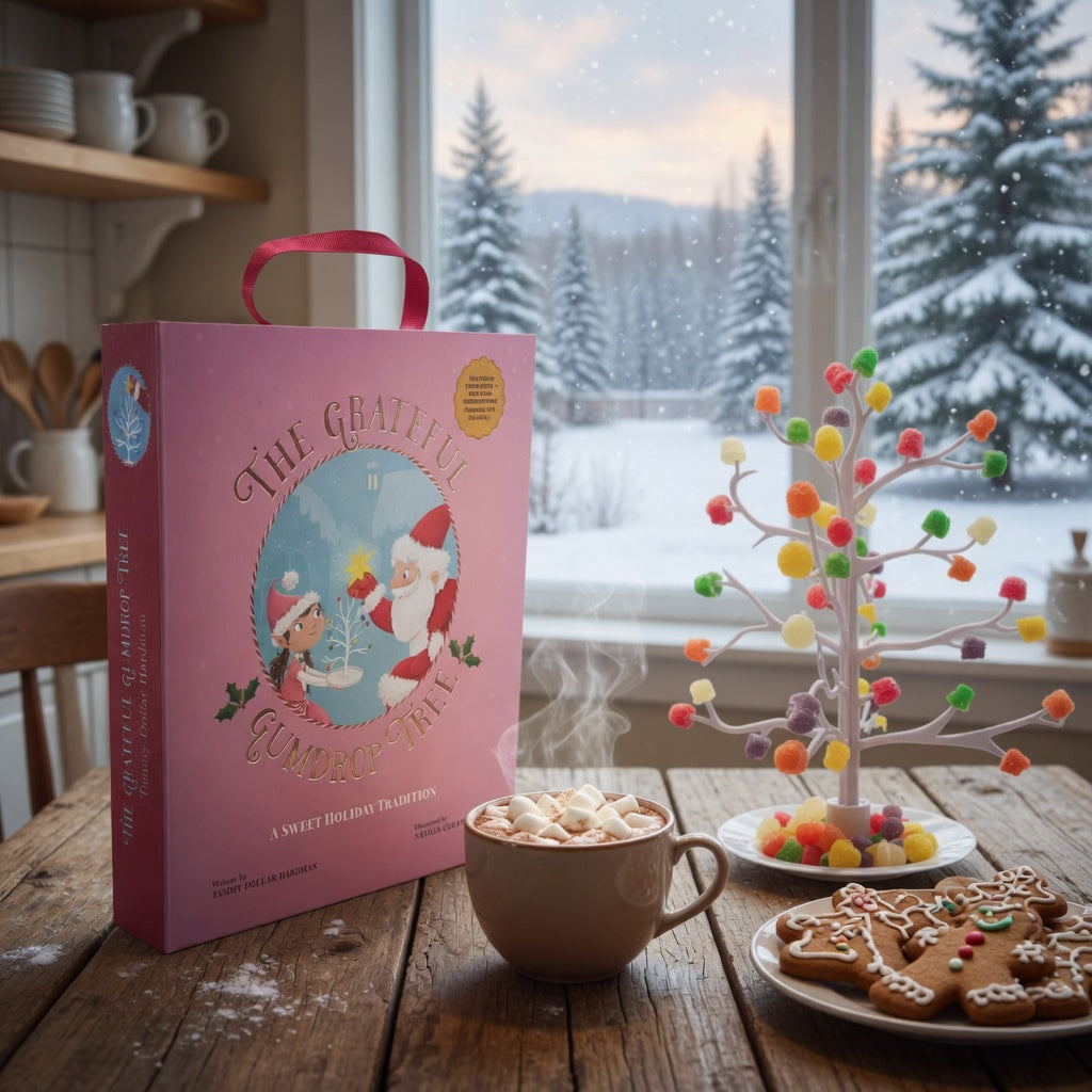 The Grateful Gumdrop Tree Storybook + Gumdrop Tree