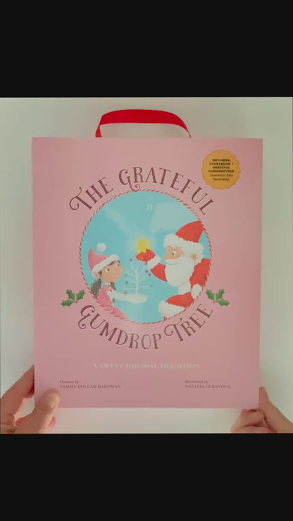 The Grateful Gumdrop Tree Hardcover Book, Gumdrop Tree + Keepsake Box Bundle